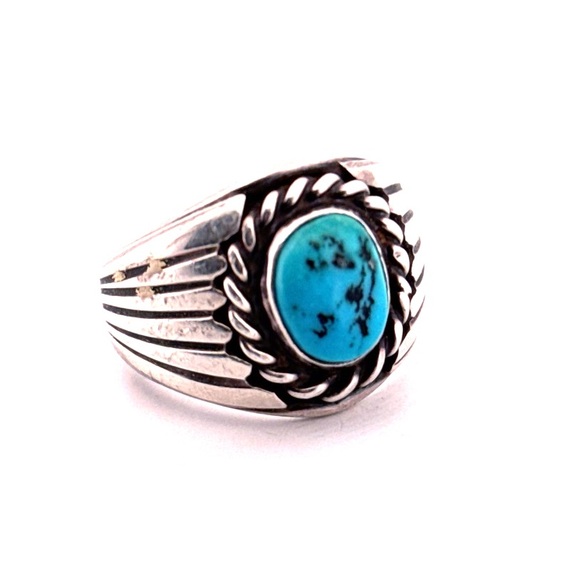 Other - Vintage Native American Sterling silver and turquoise ring